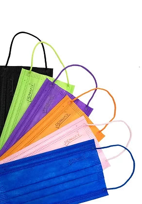 4 Ply Face Mask Premium Assorted Colours – 50 Pcs Denmax Buy Dental products Online DentalMyntra