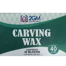 2GM Carving Wax (40 Cubes)